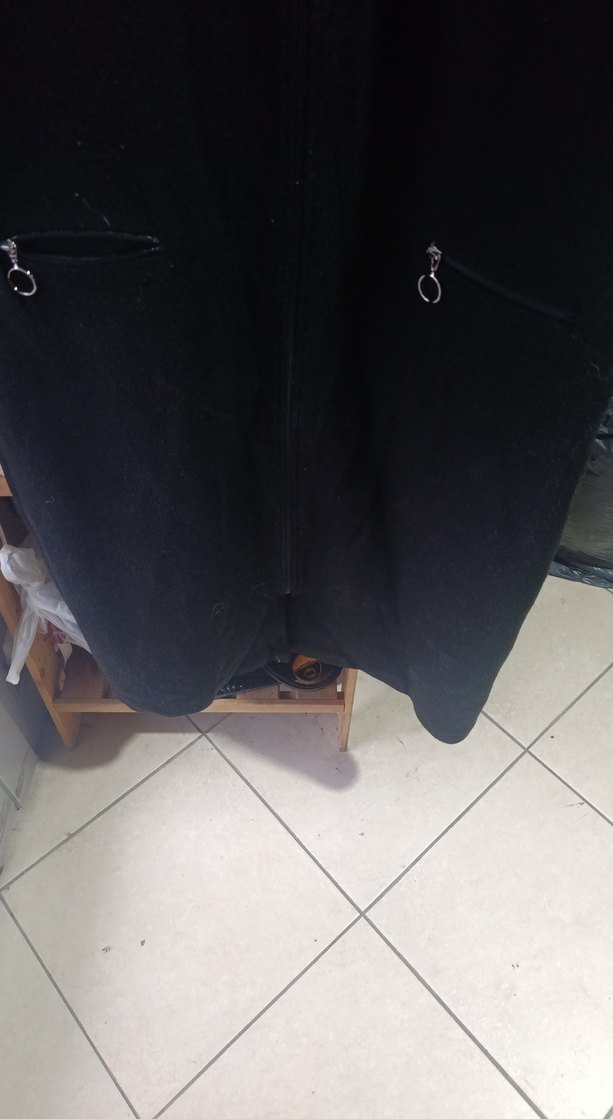 kapsonlu yün pardüsü - Görsel 2