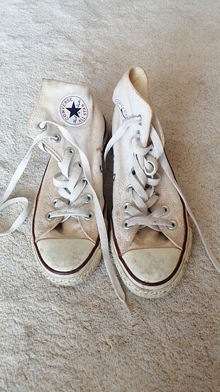 Converse beyaz ayakkabı
