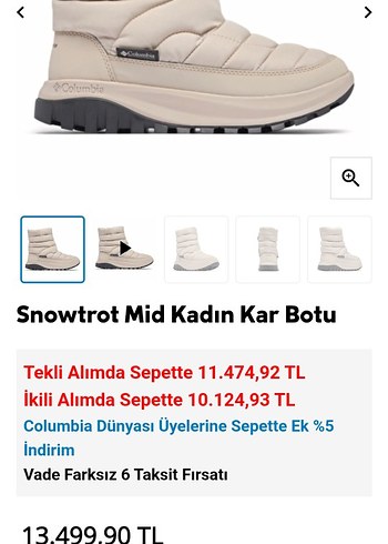 Columbia bayan bot - Görsel 5