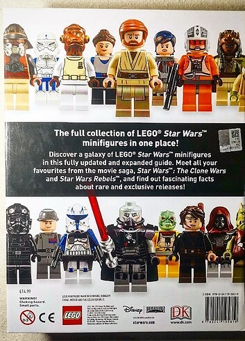  2015 Lego Star Wars Kitap / Minifigürsüz