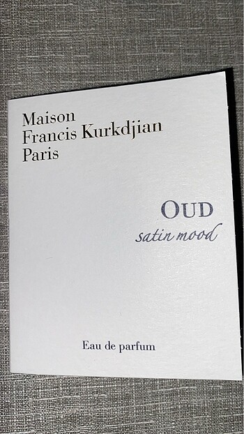 Maison Francis Kurkdjian Oud Satin Mood