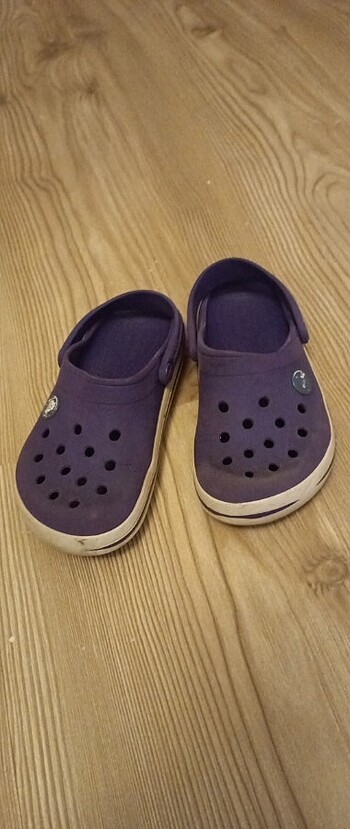 28 Beden mor Renk 28-29 numara orjinal çocuk crocs