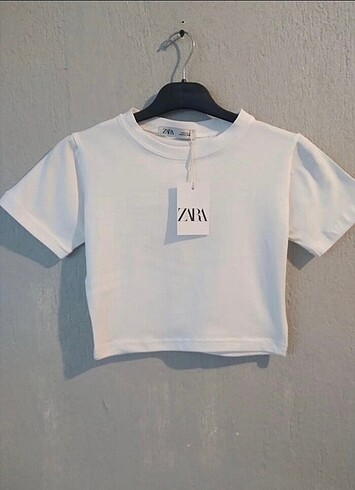 Zara Beyaz Crop