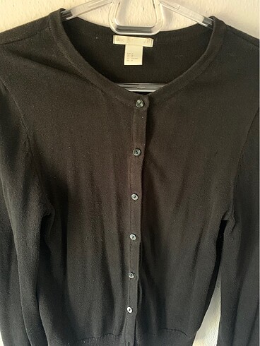 H&M Basic Siyah Hırka