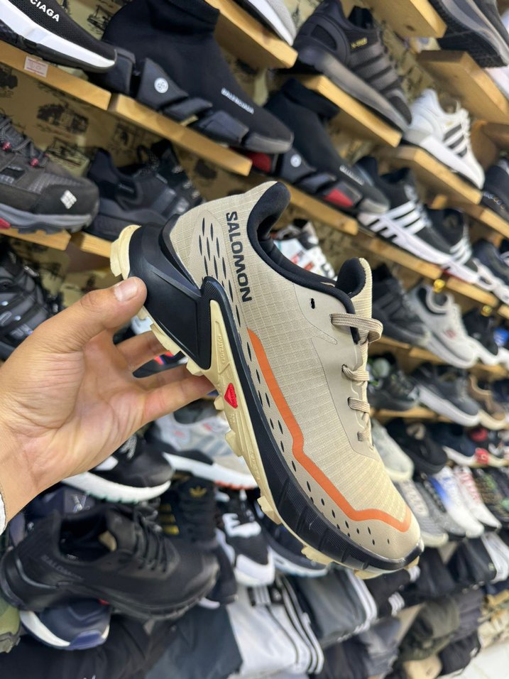 Salomon Erkek Haki Kamuflaj Outdoor Ayakkabı - Görsel 4