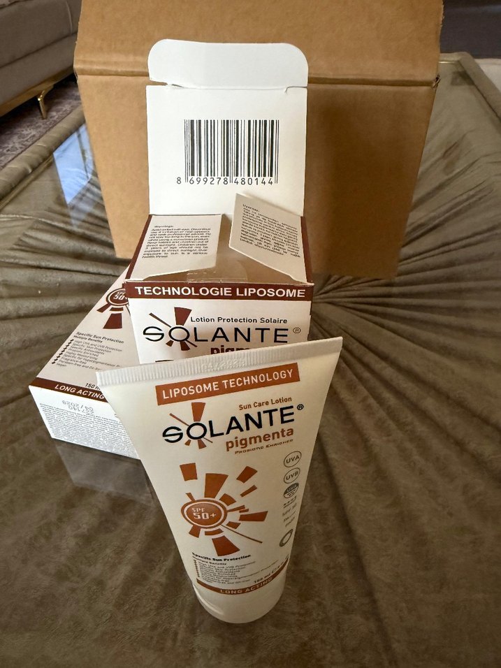 Diger Solante Pigmenta Güneş Kremi SPF 50+ - Görsel 4