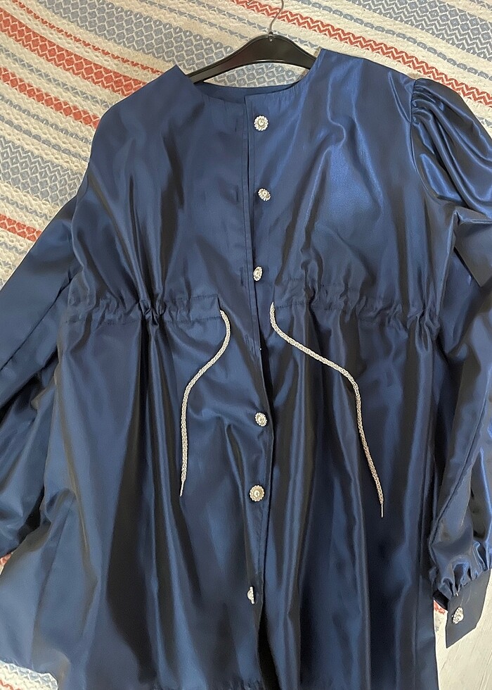 Mavi renk tunik - Görsel 5