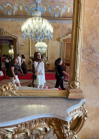 Krem  renk süveter - Görsel 6