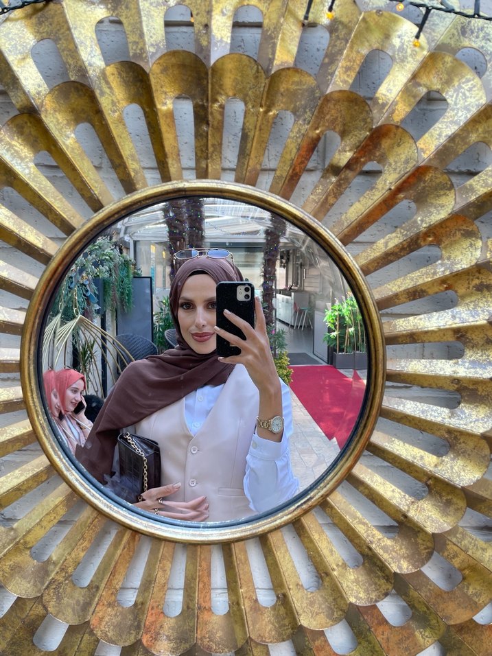 Krem  renk süveter - Görsel 3