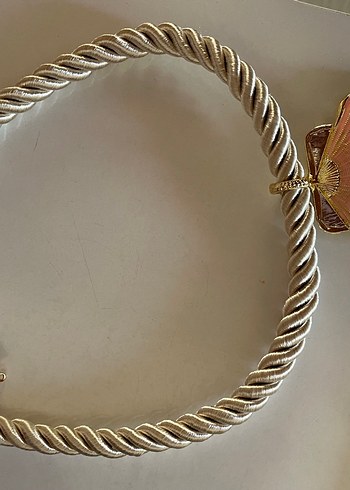 Beden altın Renk Detaylı Kadın Kolye