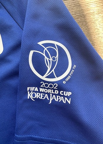 Brezilya 2002 Dünya Kupası Deplasman Forması - Görsel 4