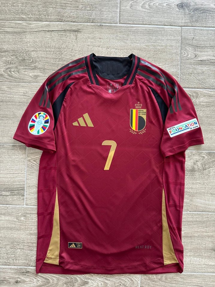 Belçika Euro 2024 İç Saha Kevin De Bruyne forması - Görsel 2