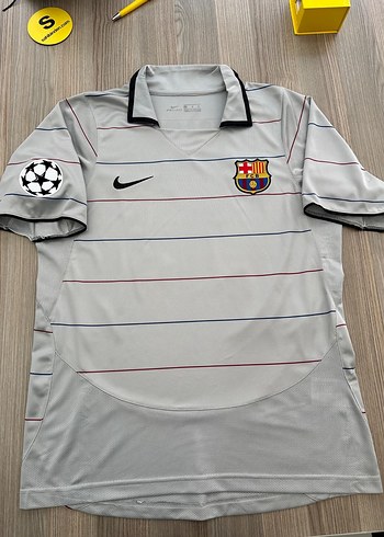 Barcelona 2003 Deplasman Ronaldinho Gaucho forması. - Görsel 2