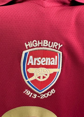Arsenal 2005-2006 iç saha Thierry Henry forması - Görsel 3