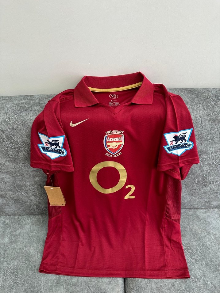 Arsenal 2005-2006 iç saha Thierry Henry forması - Görsel 2