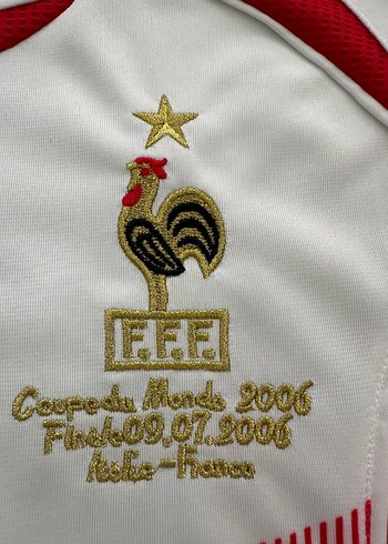 Fransa 2006 Dünya Kupası Zinedine Zidane forması - Görsel 3