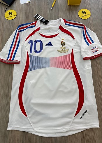 Fransa 2006 Dünya Kupası Zinedine Zidane forması - Görsel 2