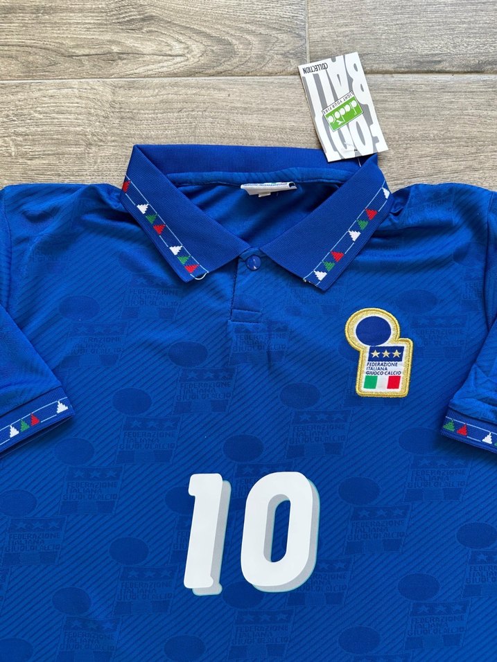 İtalya 1994 Dünya Kupası Roberto Baggio forması - Görsel 3