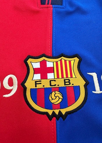 Barcelona 100. Yıl Rivaldo Ferreira forması. - Görsel 3