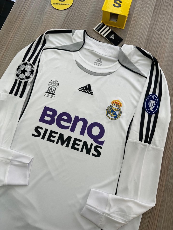 Real Madrid 2006-2007 İç saha David Beckham forması - Görsel 2