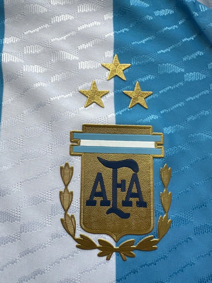 Arjantin 2022 İç Saha Dünya Kupası profesyonel Maç forması - Görsel 3