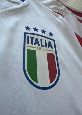 İtalya Euro 2024 Deplasman Beyaz renk  Maç forması - Görsel 4