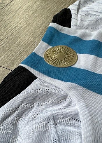 Arjantin 2022 İç Saha Dünya Kupası profesyonel Maç forması - Görsel 4