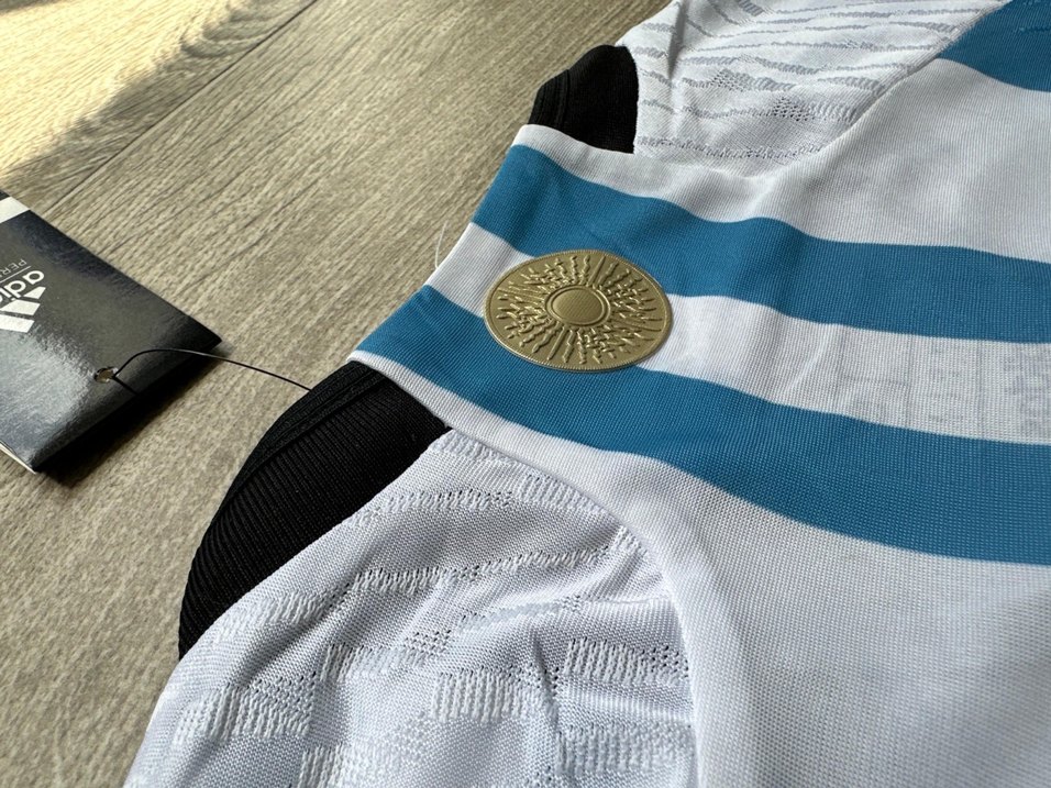 Arjantin 2022 İç Saha Dünya Kupası profesyonel Maç forması - Görsel 4