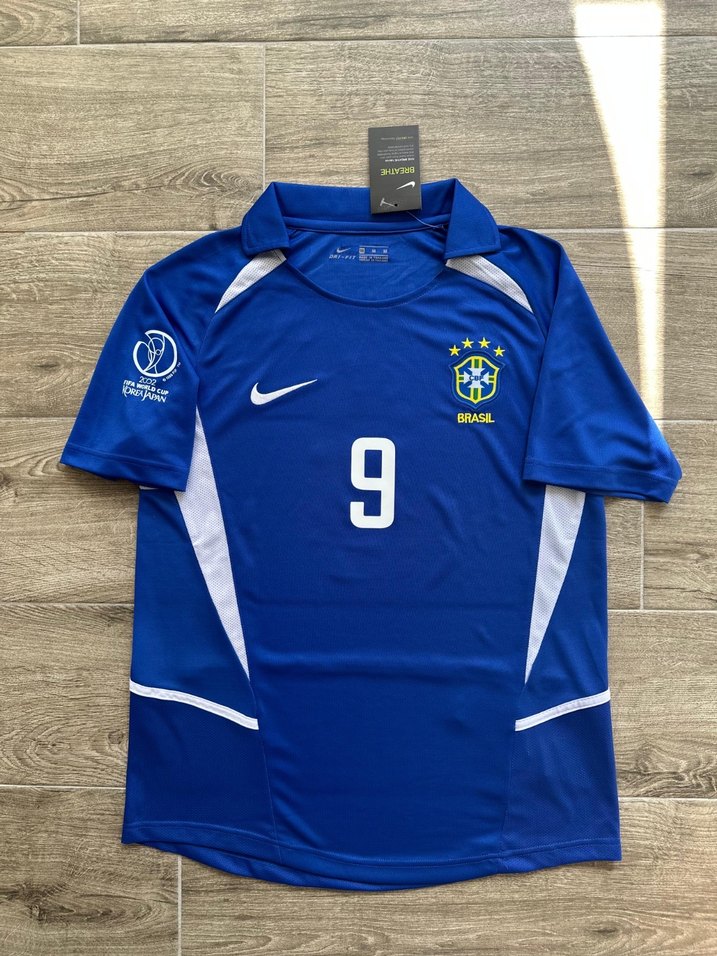 Brezilya 2002 Dünya Kupası Deplasman Forması - Görsel 2