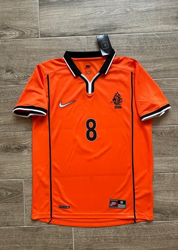 Hollanda 1998 Dünya Kupası Dennis Bergkamp forması - Görsel 2