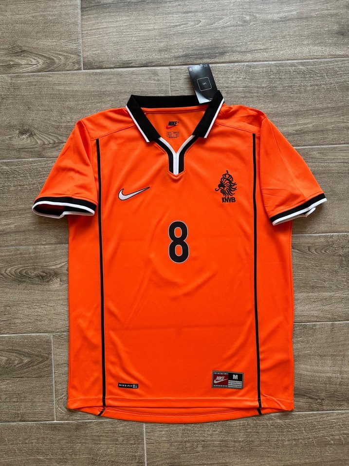 Hollanda 1998 Dünya Kupası Dennis Bergkamp forması - Görsel 2