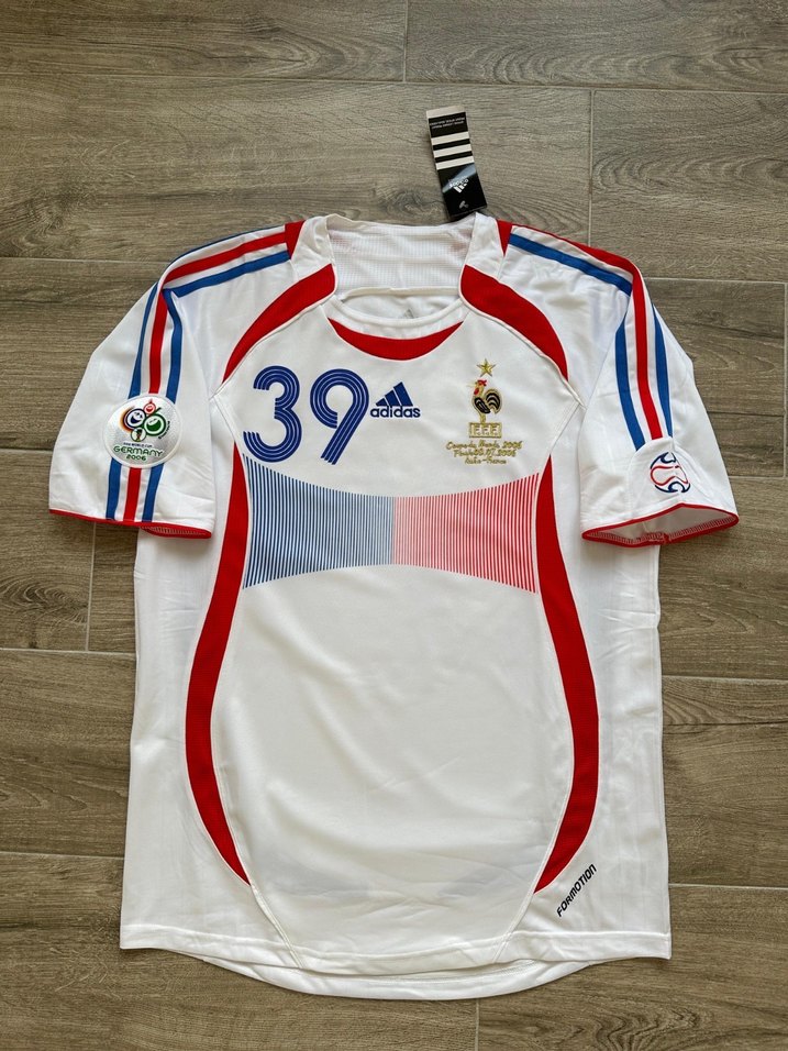 Fransa 2006 Dünya Kupası Deplasman Nicolas Anelka forması - Görsel 2