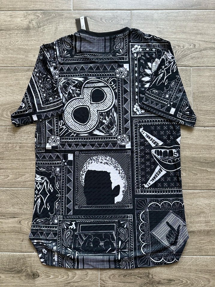 Arsenal 2024 özel Tasarım siyah forması - Görsel 2