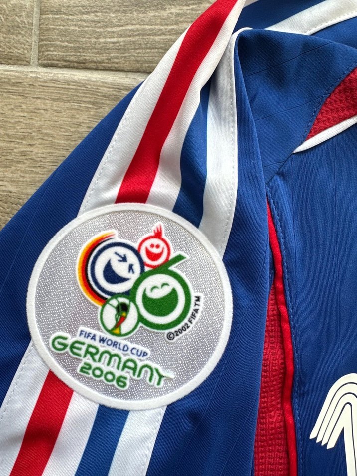 Fransa 2006 Dünya Kupası Zidane Patchli - Görsel 3