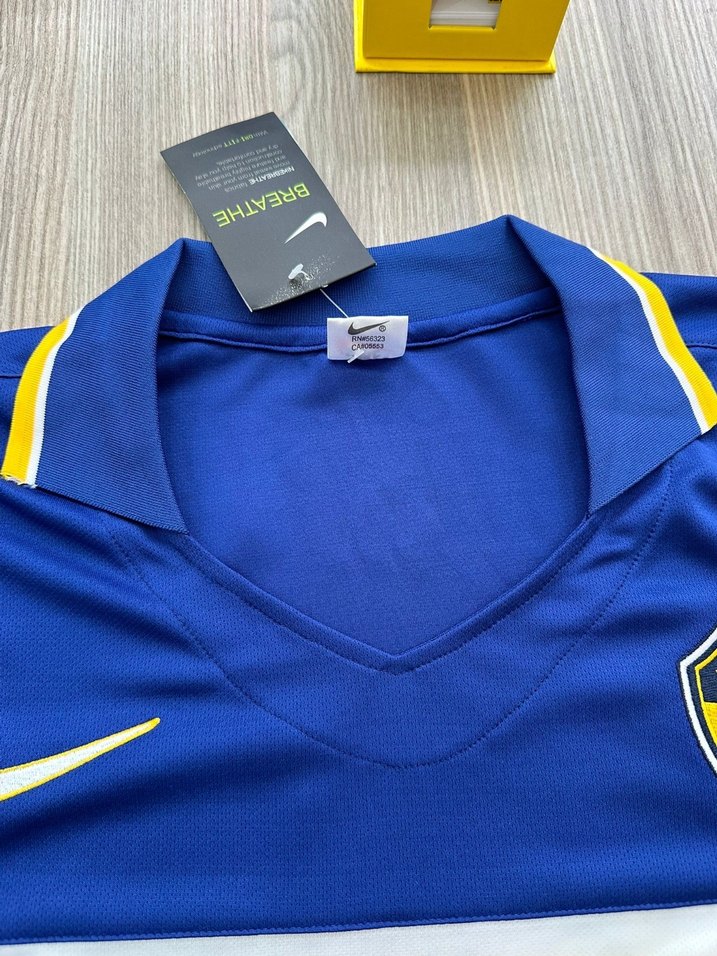 Boca Juniors 1996 İç saha forması - Görsel 2
