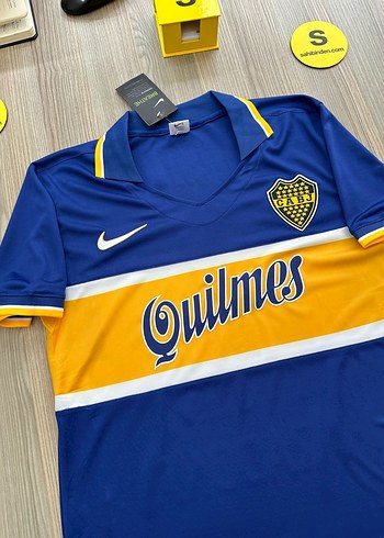 Boca Juniors 1996 İç saha Diego Armando Maradona - Görsel 2