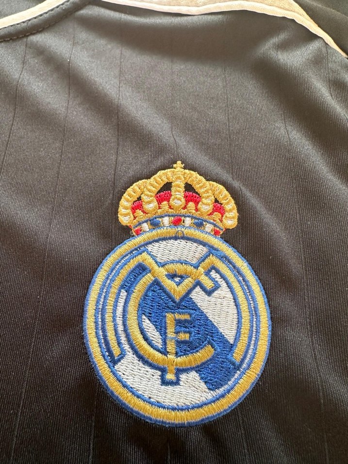 Real Madrid 2006-2007 deplasman Uzun Kollu David Beckham - Görsel 3