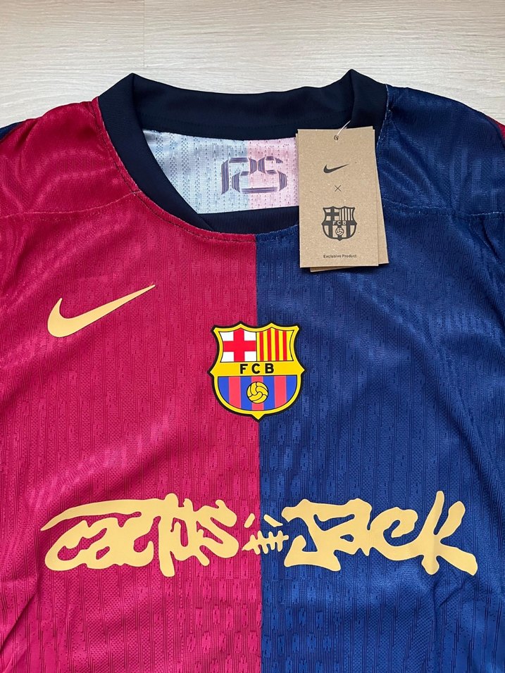 Barcelona 2024-2025 İç Saha Travis Scott - Görsel 3