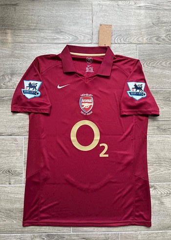 Arsenal 2005-2006 İç Saha Thierry Henry forması - Görsel 2