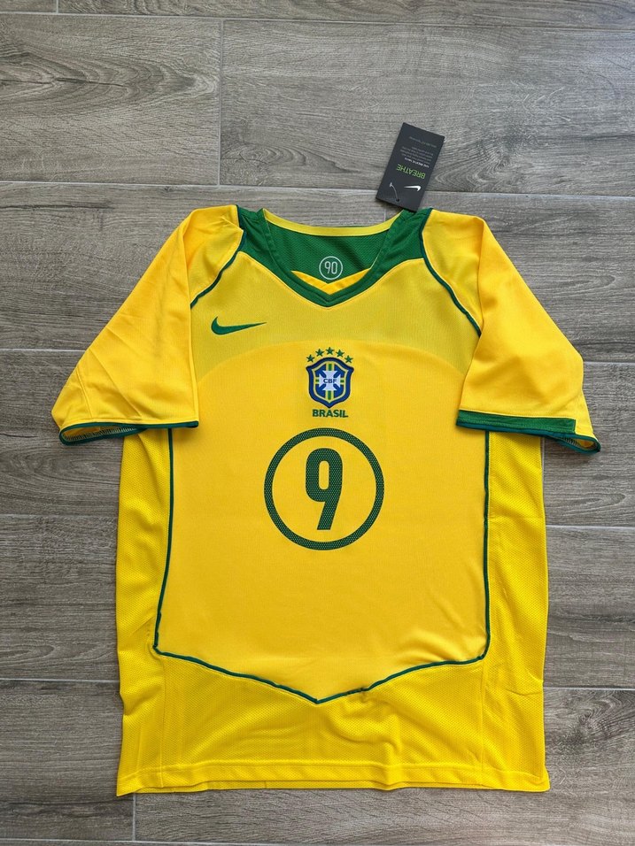 Brezilya 2004 İç Saha Ronaldo Nazario forması - Görsel 3