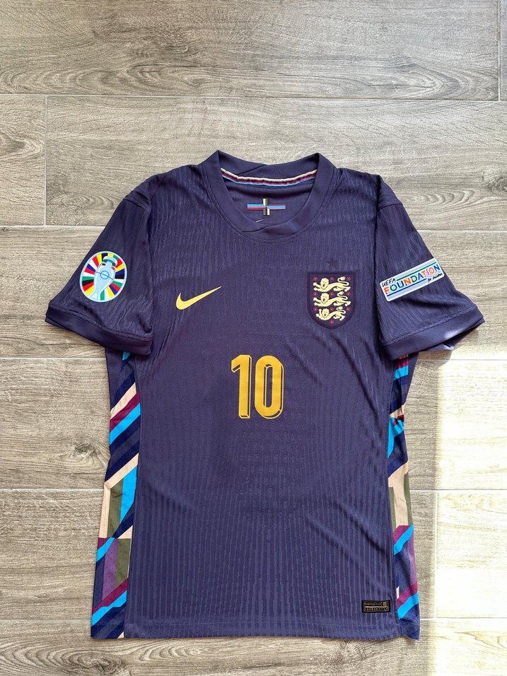 İngiltere Euro 2024 Deplasman  kısa Kollu Jude Bellingham - Görsel 2