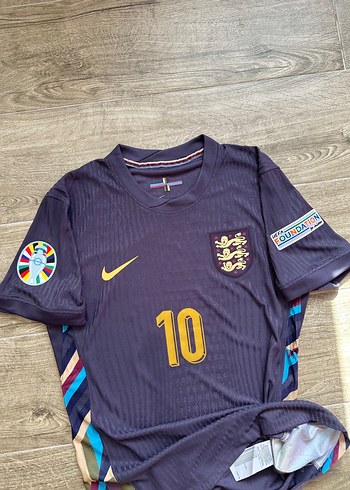 İngiltere Euro 2024 Deplasman  kısa Kollu Jude Bellingham - Görsel 3