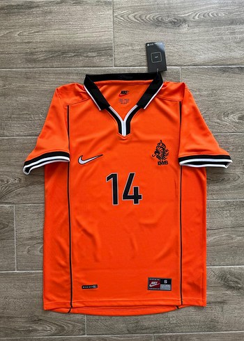 Hollanda 1998 Dünya Kupası Marc OVERMARS forması. - Görsel 2