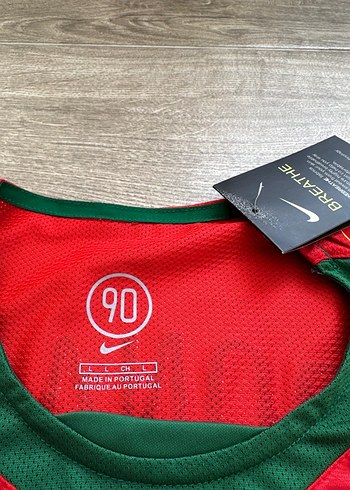 Portekiz 2004 İç Saha Luis Figo forması - Görsel 3