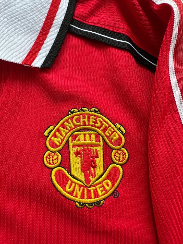 Manchester United 1998-1999 iç saha forması - Görsel 4