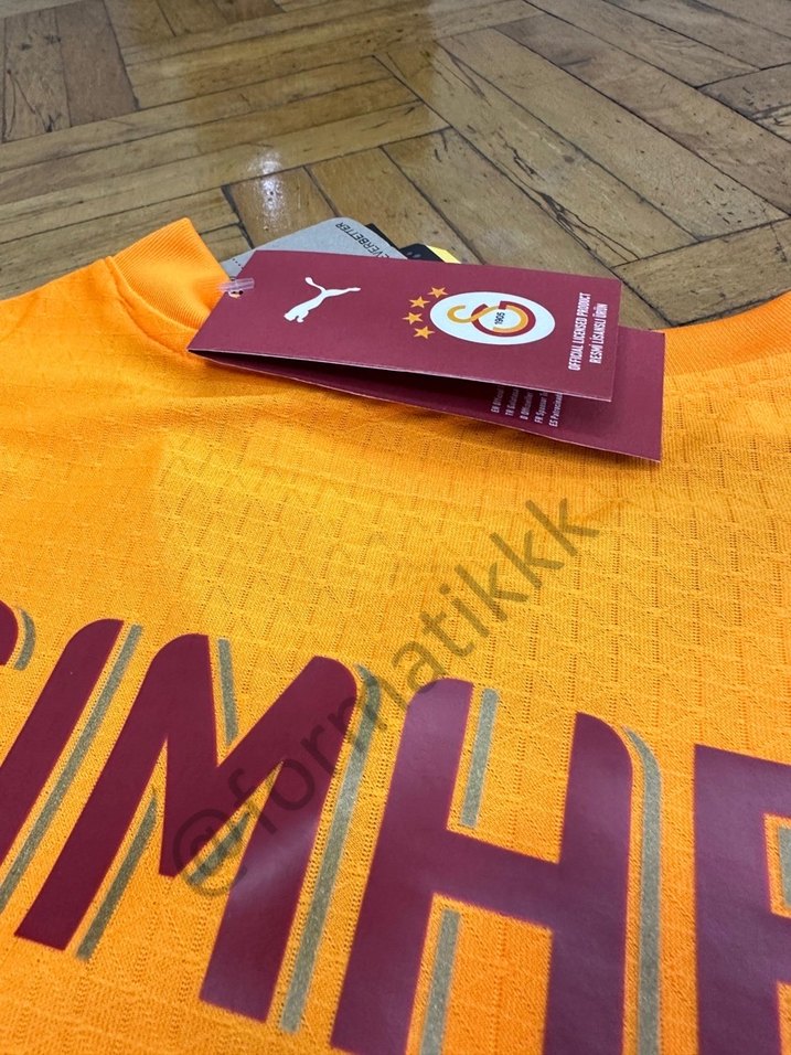 Galatasaray 2024-2025 İç Saha Victor Osimhen Oyuncu Maç Formas - Görsel 4