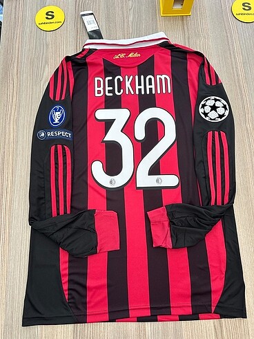 AC Milan 2009-2010 İç Saha ?David Beckham? forması