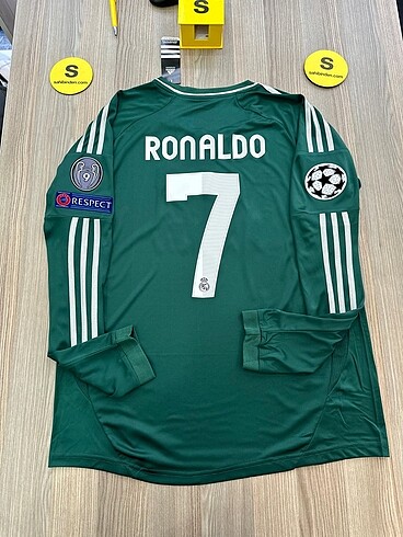 Real Madrid 2012-2013 Ronaldo Alternatif Yeşil Forma