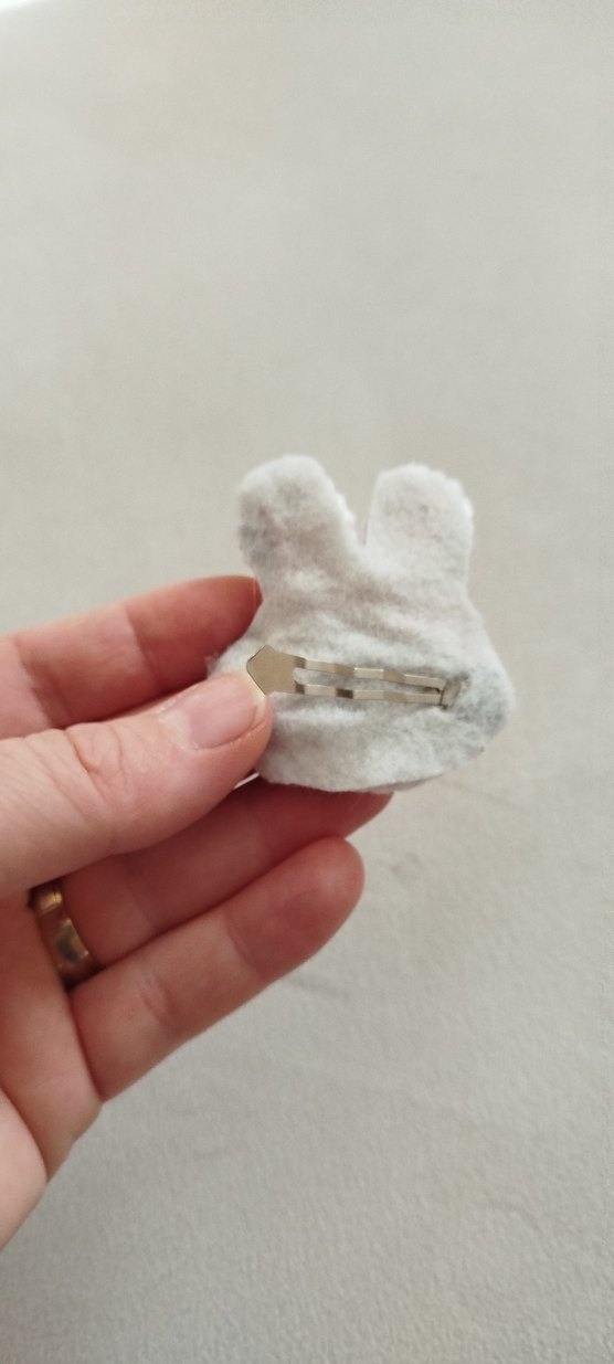 Kurdeleli Tavşan Örgü Çocuk Toka - Görsel 5