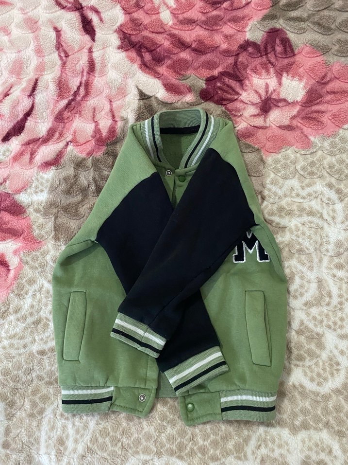 Kız Çocuk Kapüşonlu Fermuarlı Ceket - Görsel 3